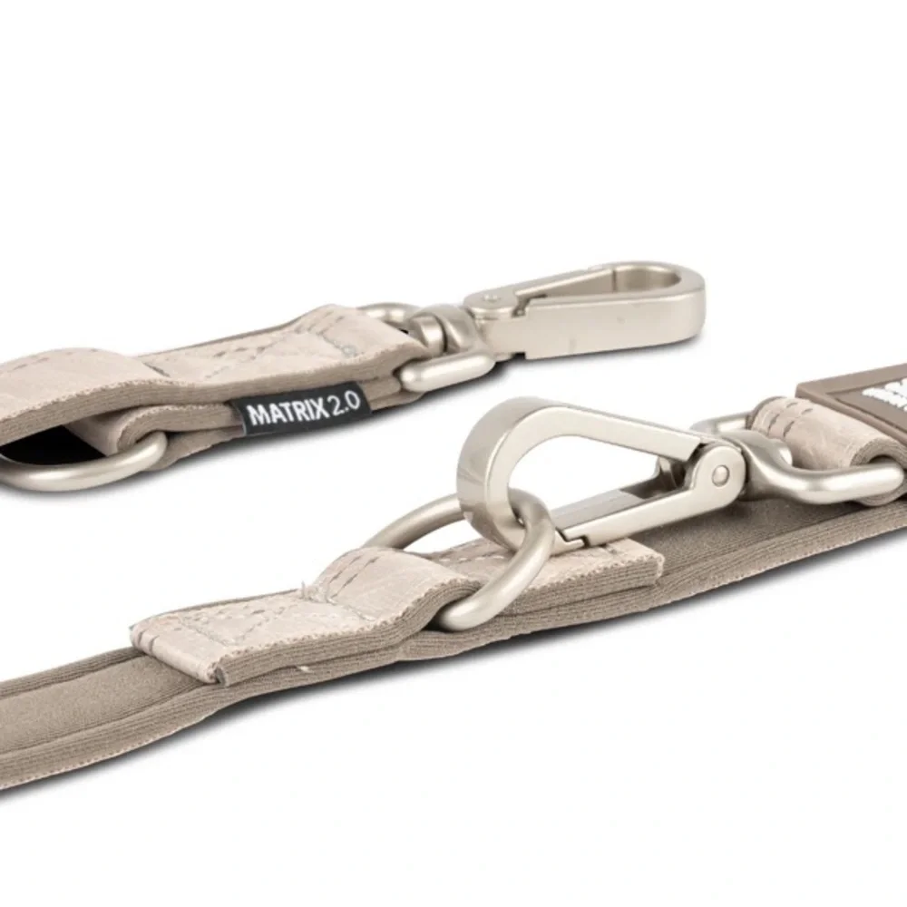 Max & Molly Leash (S) Matrix 2.0 Sand & GOTCHA! Smart ID‎ Collar (XS)